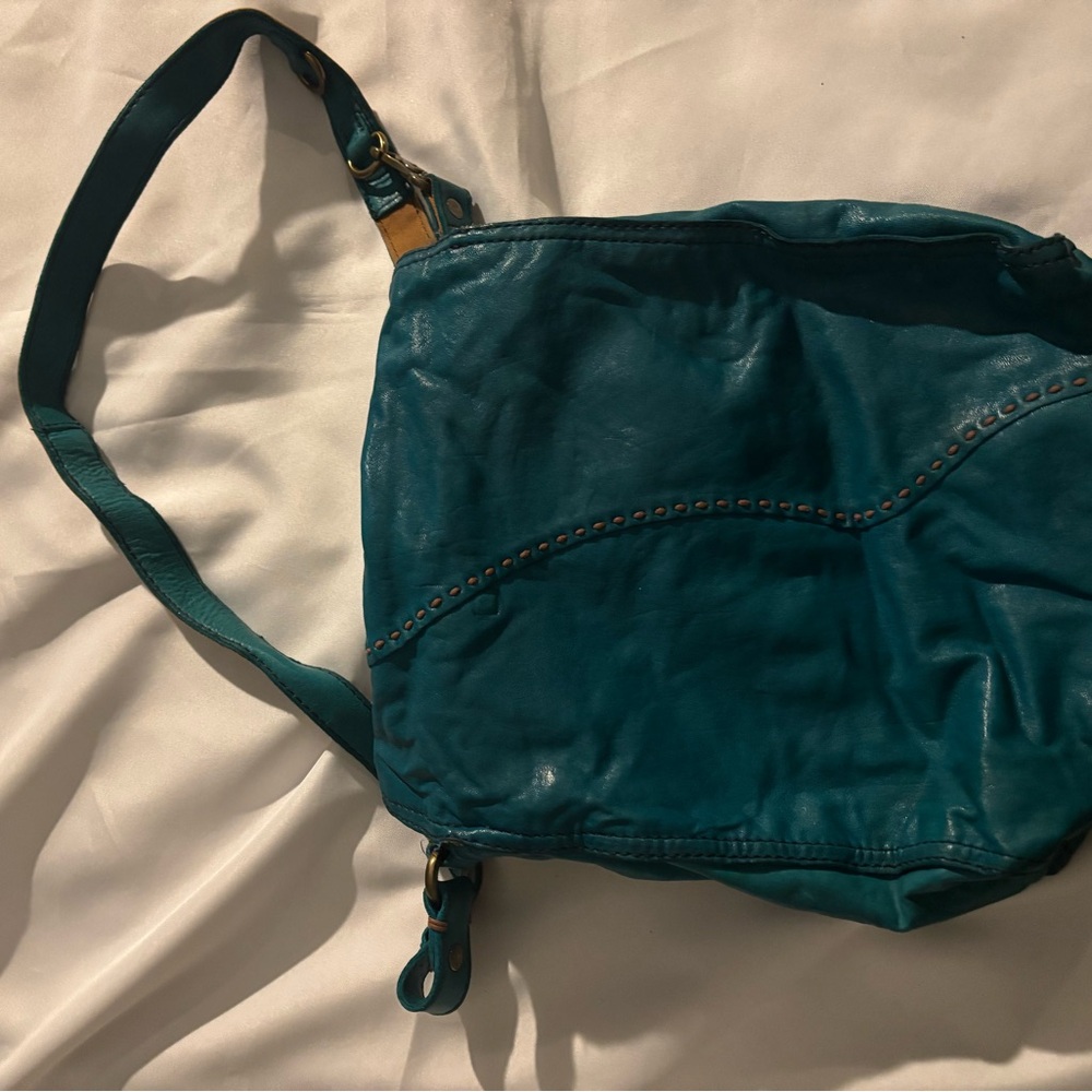 Lucky Brand Teal Shoulder Bag - Picture 2 of 6